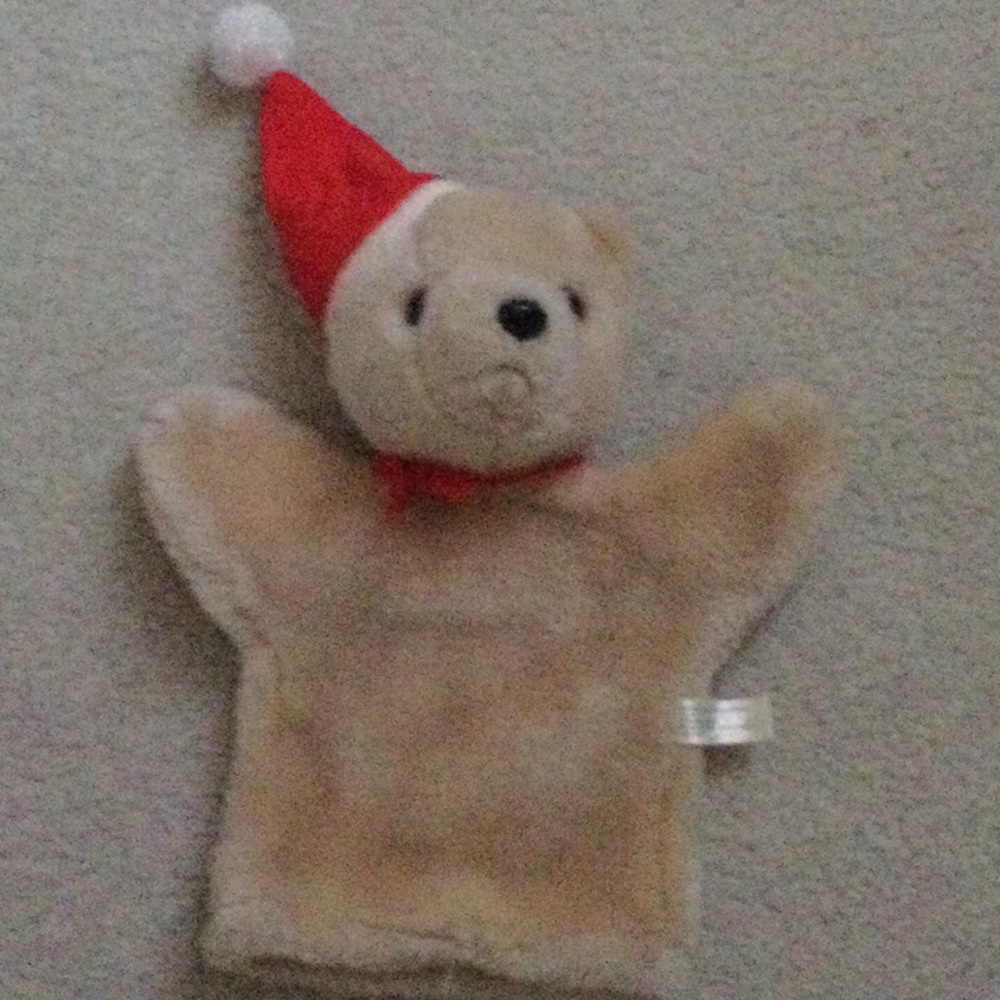 Christmas Bear Puppet